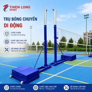 Trụ bóng chuyền di động TLS chuẩn thi đấu