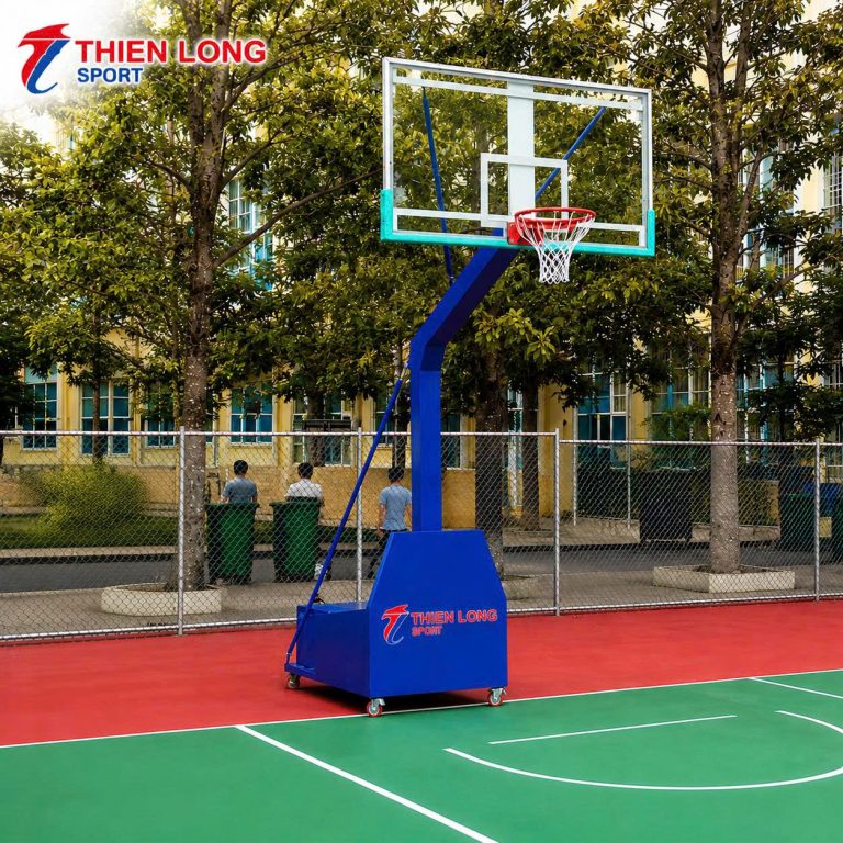 Trụ bóng rổ TL-07 với bộ vành và bảng