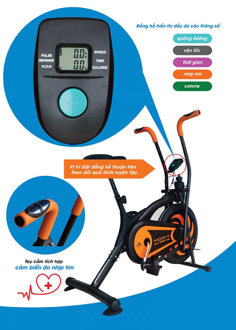 Hình ảnh Xe đạp tập thể dục Mofit MO-2060