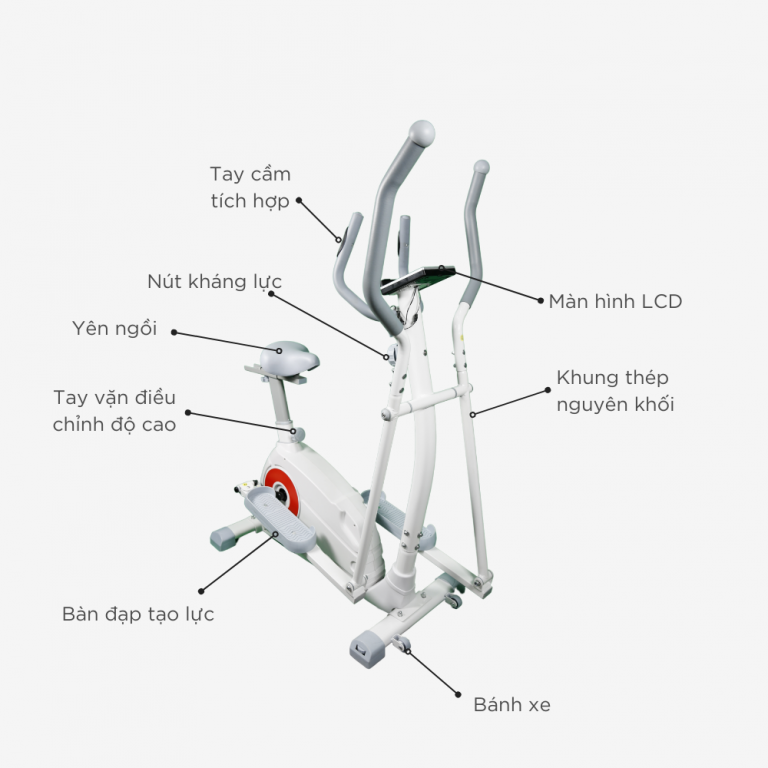 Hình ảnh Xe Đạp Tập Airbike MK286