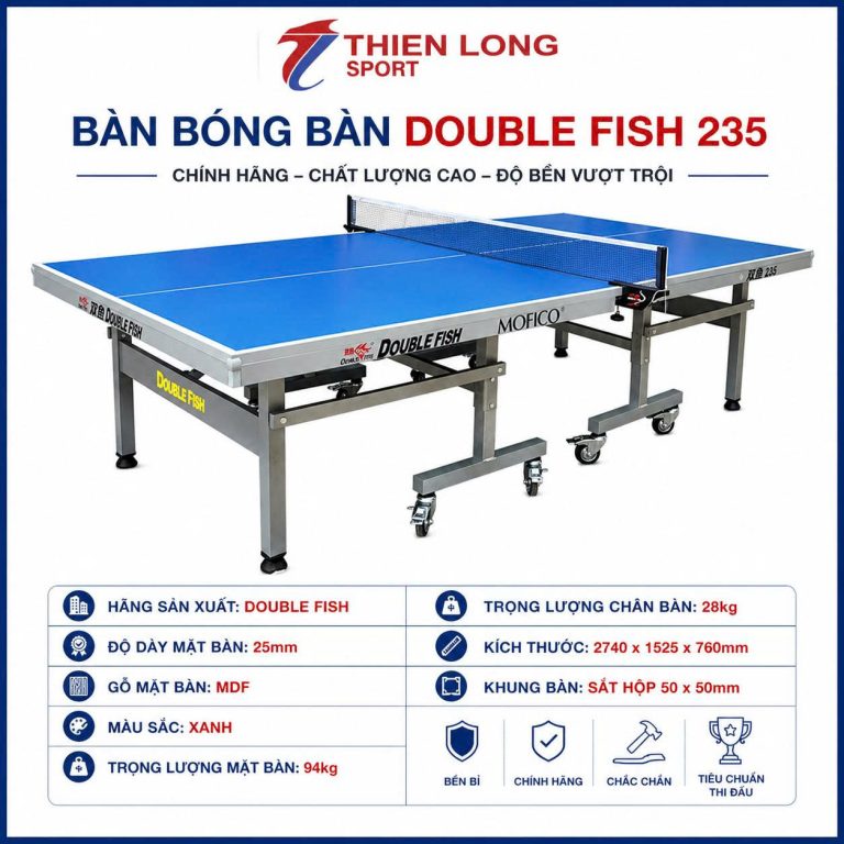 Hình ảnh Bàn bóng bàn Double Fish 235