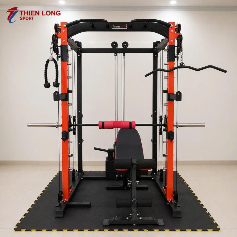 Giàn tạ đa năng K1 có nhiều trạm tập dành cho phòng gym tại nhà