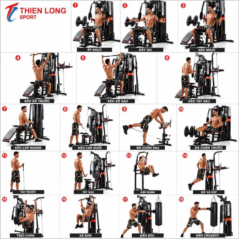 Hình ảnh Giàn tạ đa năng BP-806
