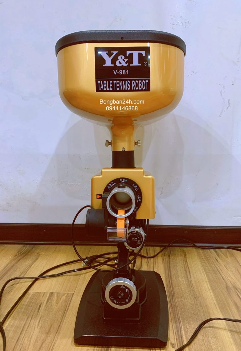 Máy Y&T có khay và cụm đầu phát