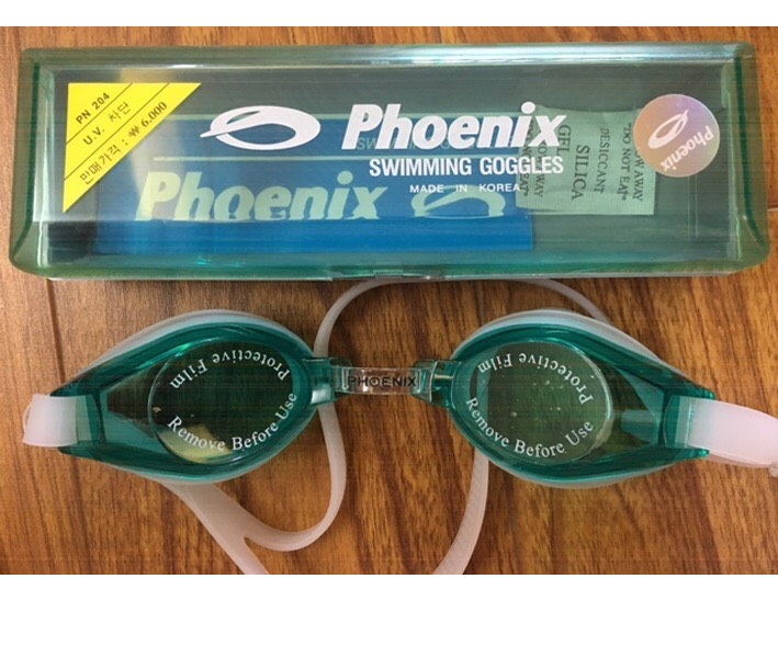 Kính bơi Phoenix PN-204 màu xanh