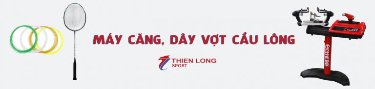 Máy căng dây và dụng cụ phục vụ tập luyện cầu lông tại Thể Thao Thiên Long