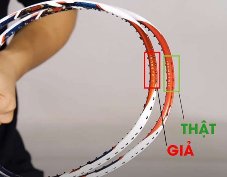 Kiểm tra tem, số serial và nguồn gốc khi mua vợt cầu lông cũ