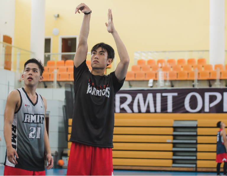 Sân bóng rổ RMIT Quận 7 – hình tư liệu