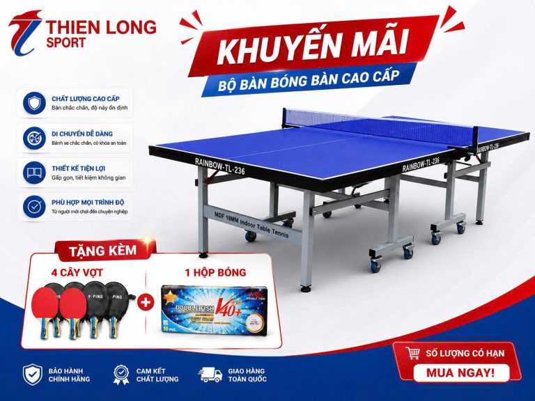 Hình ảnh Bàn bóng bàn Rainbow TL-236