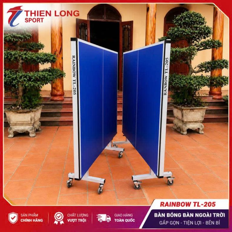 Hình ảnh Bàn Bóng Bàn Ngoài Trời Rainbow TL-205