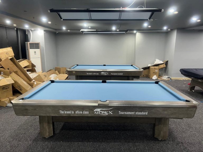Kích thước mặt chơi bàn Pool Aileex Crow 9ft