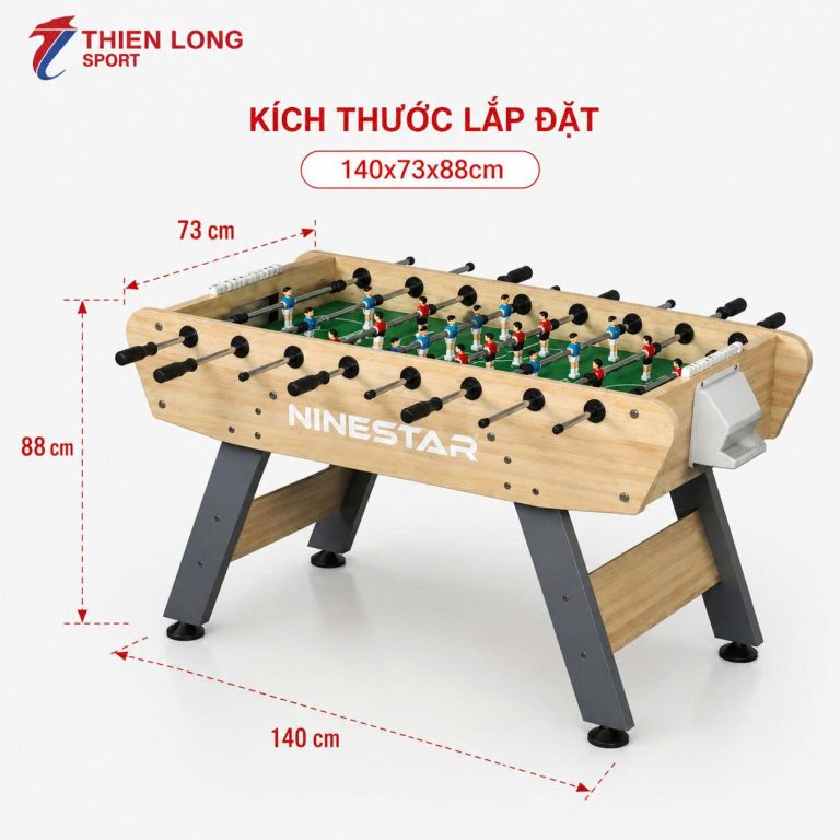 Kích thước Bàn Bi Lắc JX-1D010B-D