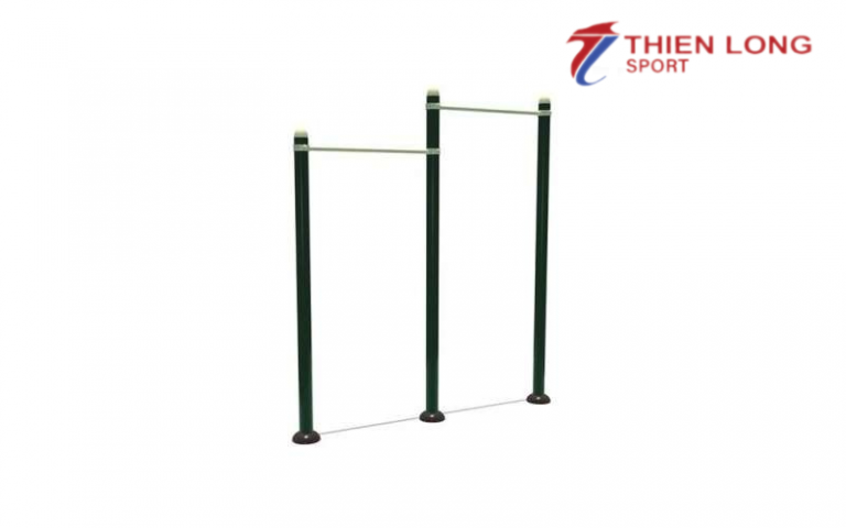Xà đơn 2 cấp ngoài trời NT-622 có hai vị trí thanh ngang