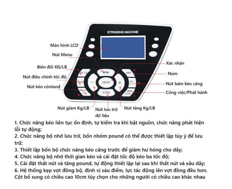 Hình ảnh Máy căng vợt cầu lông SIBOASI S2169