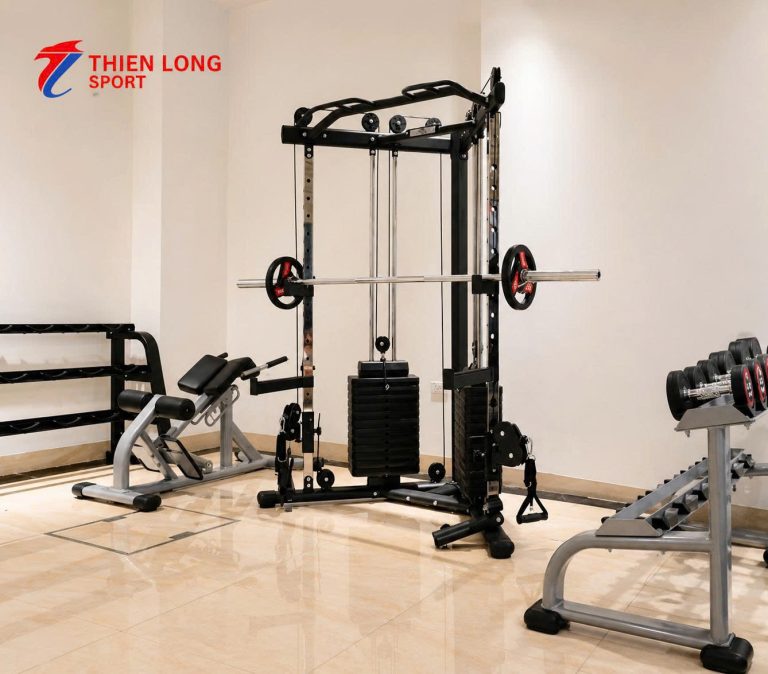 Hình ảnh Giàn kéo tạ xô vai đôi XJL-S268