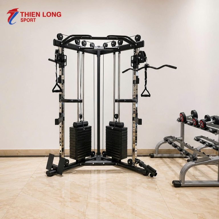 Hình ảnh Giàn kéo tạ xô vai đôi XJL-S268
