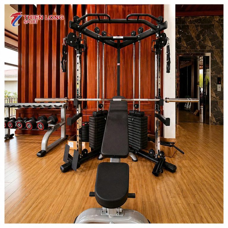 Hình ảnh Giàn kéo tạ xô vai đôi XJL-S268
