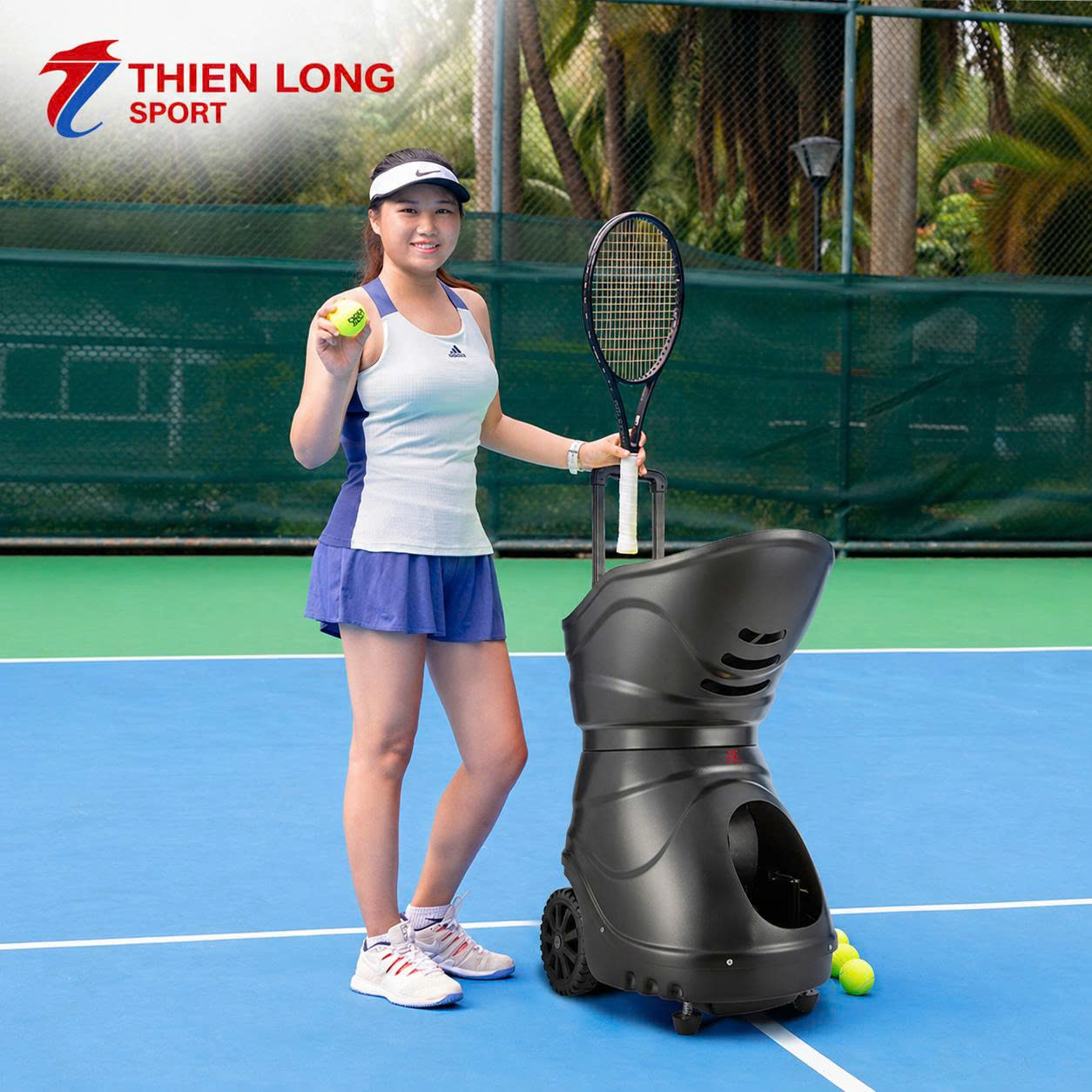 Máy bắn tennis