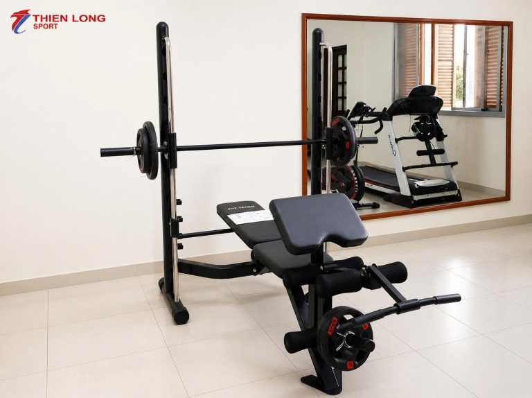 Thiết bị Power Rack FX32 dùng để minh họa việc phân biệt phụ kiện chịu lực với kết cấu khung