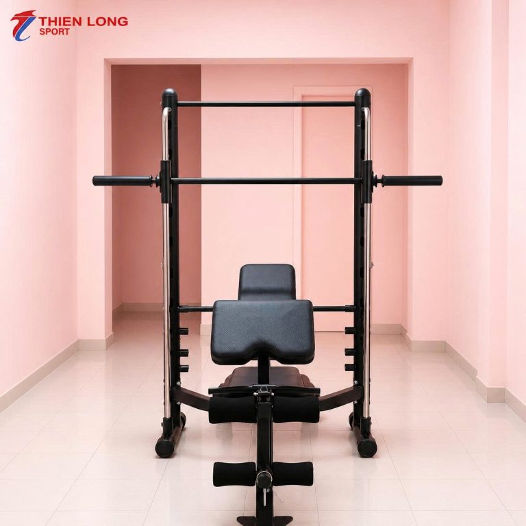 Thiết bị tập tạ Power Rack FX32 minh họa thêm lựa chọn cho phòng gym gia đình