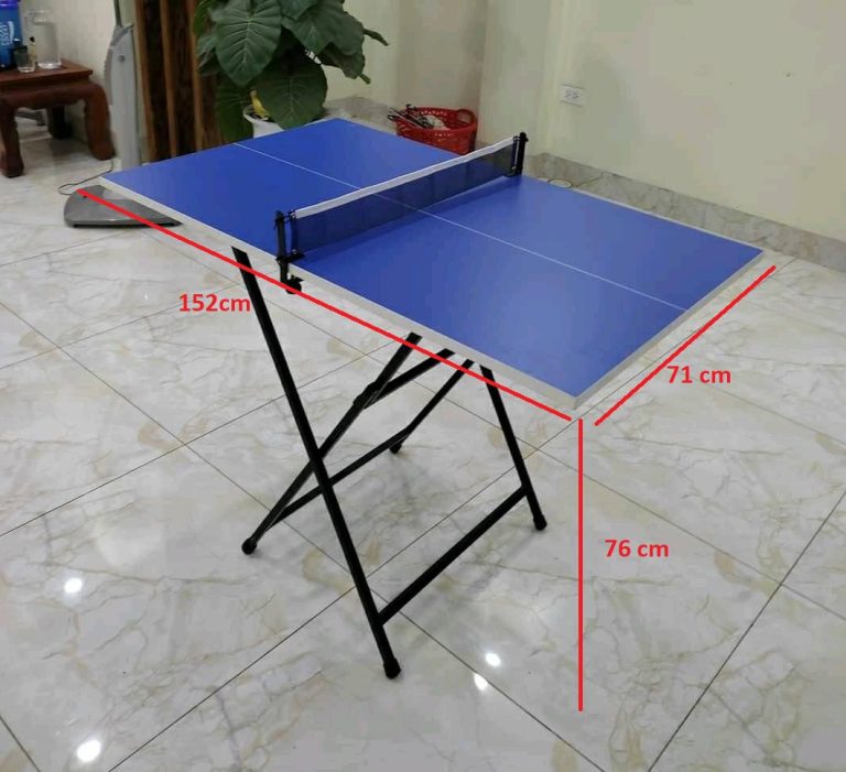 Kích Thước Bàn Bóng Bàn Mini