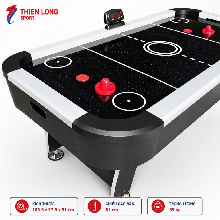 Mặt chơi bàn Air Hockey với tay gạt và puck