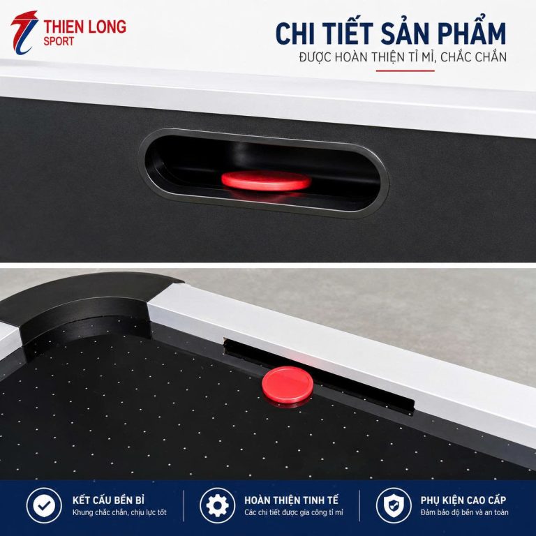 Chi tiết bàn Air Hockey dùng điện cho hệ thống tạo khí