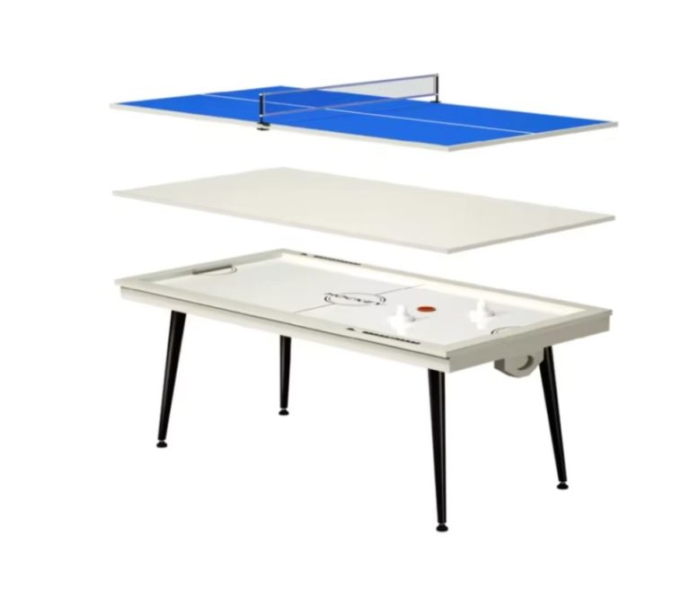Bàn Đa Năng 3-in-1 NineStar 7ft – Khúc Côn Cầu + Bida + Bóng Bàn