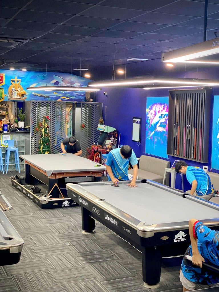 Mặt vải bàn bida trong điều kiện sử dụng thực tế